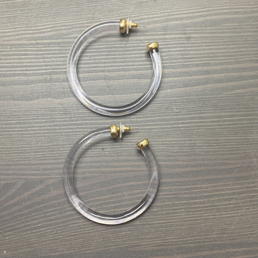 Clear Hoops - Picture 2 of 4